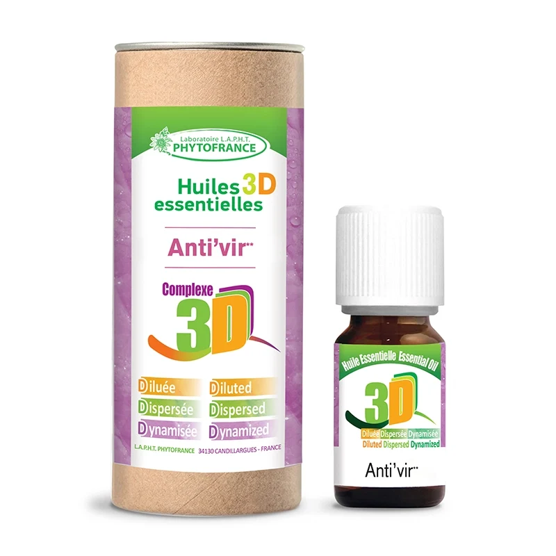 Huile essentielle complexe 3D - Anti'Vir