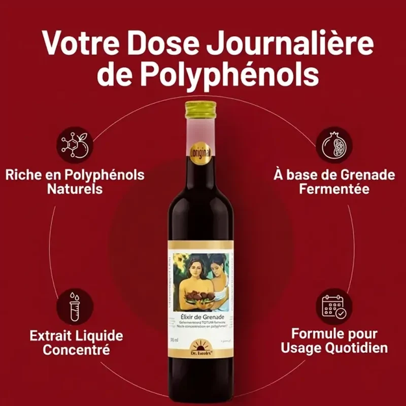 Elixir de Grenade du Dr Jacob's Jus de grenade fermenté Totum