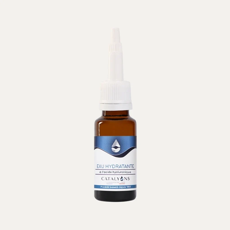 Eau hydratante à l'acide hyaluronique (Gouttes)
