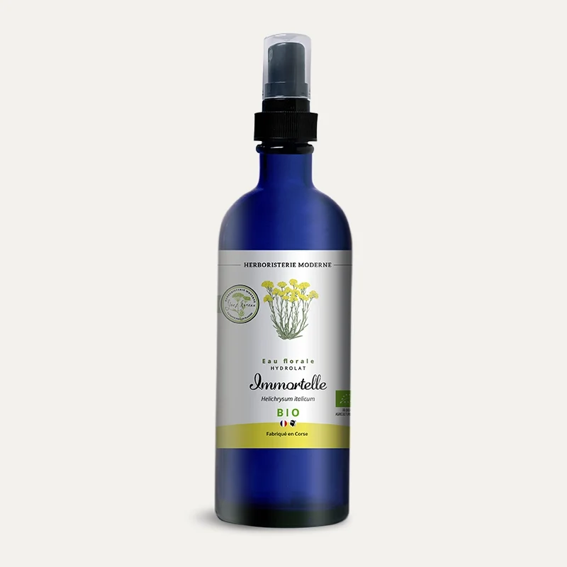 Hydrolat - Eau florale - Immortelle (Helichryse) BIO - Origine Corse