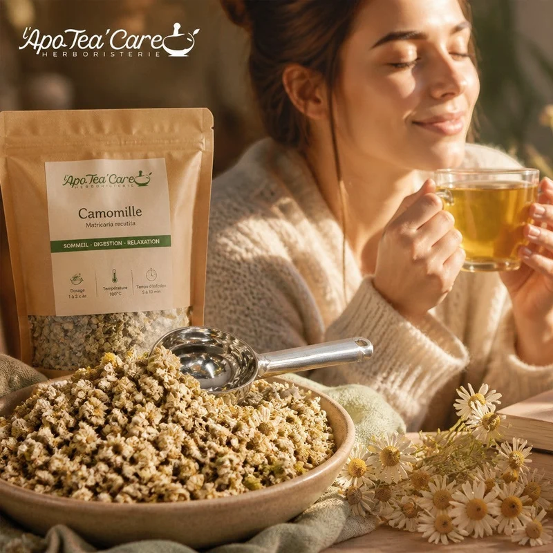 Camomille Romaine Fleur Triée - Digestion et Détente