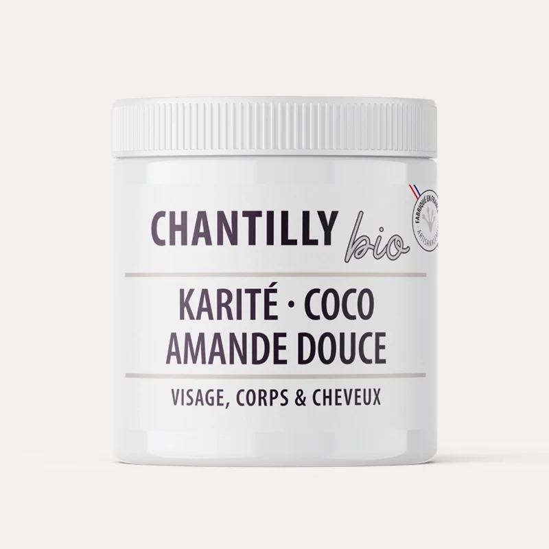 Chantilly BIO Crème nourrissante - Karité, Coco, Figue de Barbarie