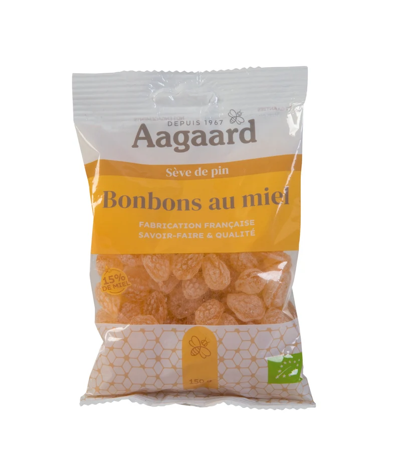 Bonbons Miel & Sève de pin à l'ancienne BIO