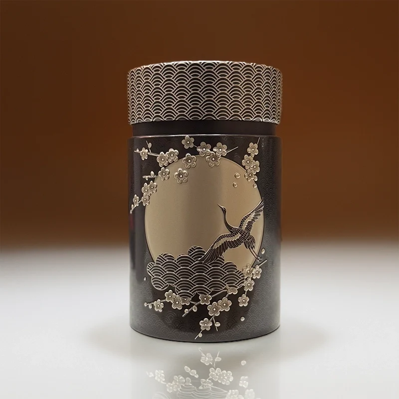 Boîte à Thé hermétique double fermeture - Anakusa noir