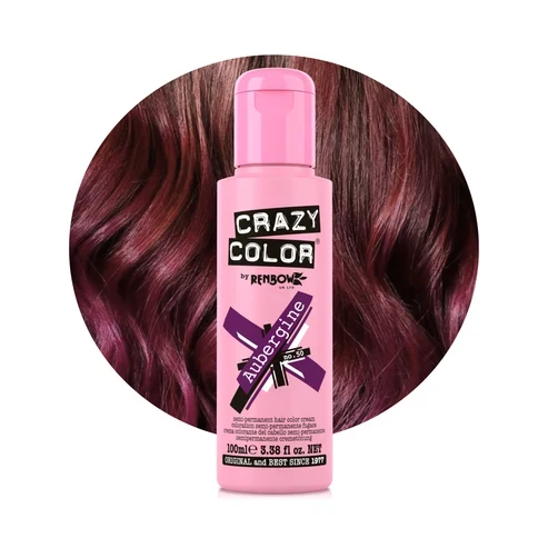 CRAZY COLOR ≡ Aubergine N°50