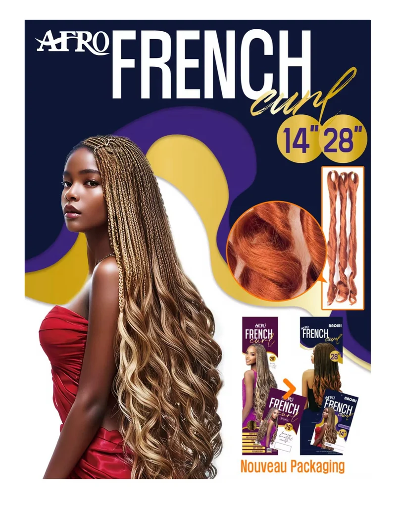 Naomi ≡ Afro French Curl 28"