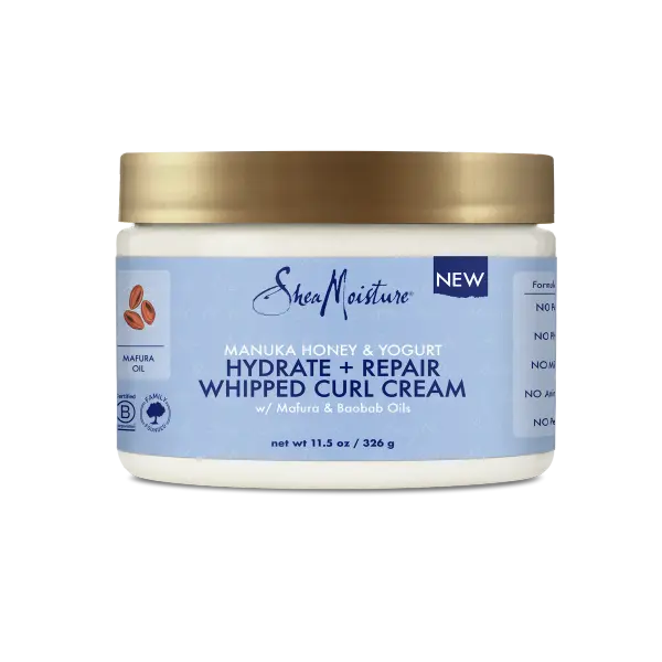 SHEA MOISTURE MANUKA HONEY & YOGURT ≡ Hydrate + Repair Curl Cream 11.5 oz
