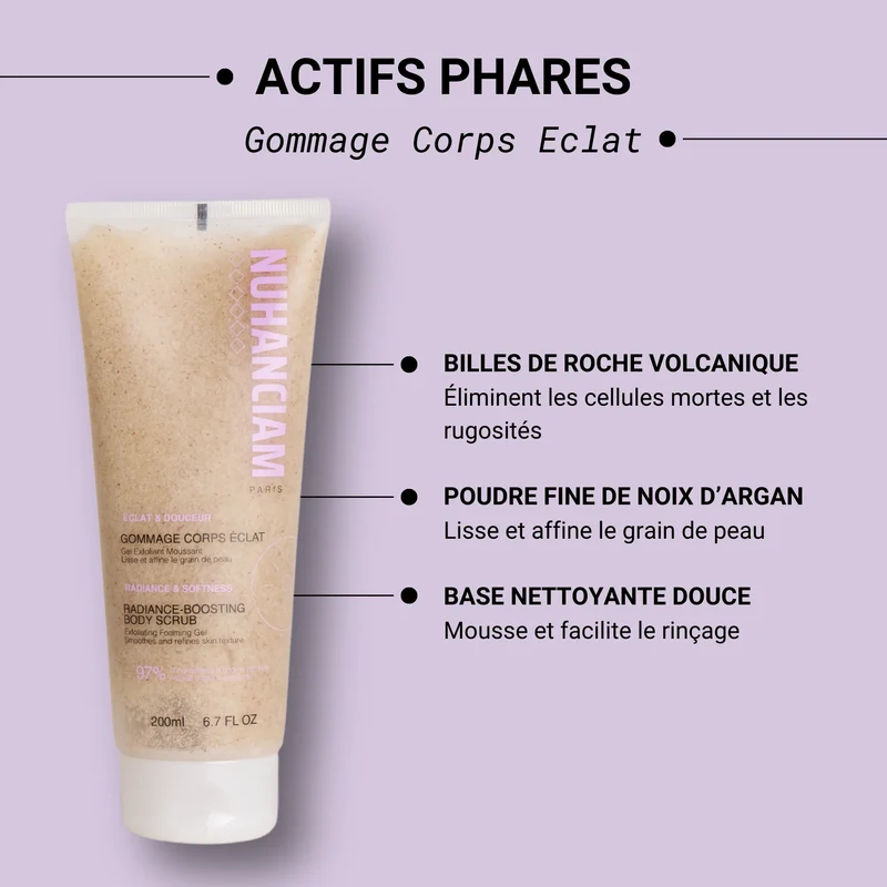 NUHANCIAM PARIS ≡ Gommage Corps Eclat