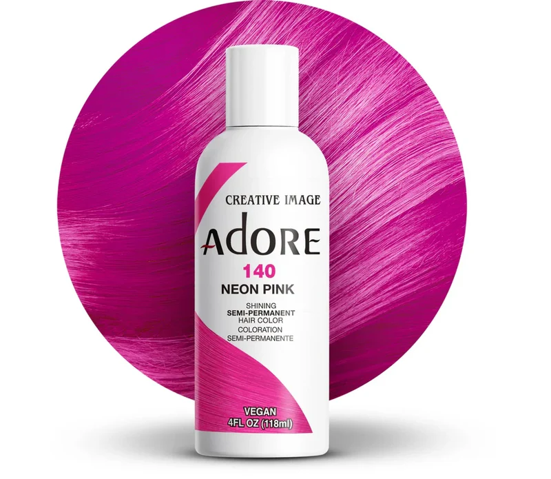 ADORE ≡ Colorations semi-permanentes Neon Pink 140