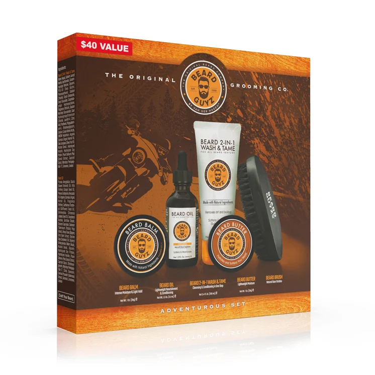 Beard Guyz ≡ Adventurous Gift Set