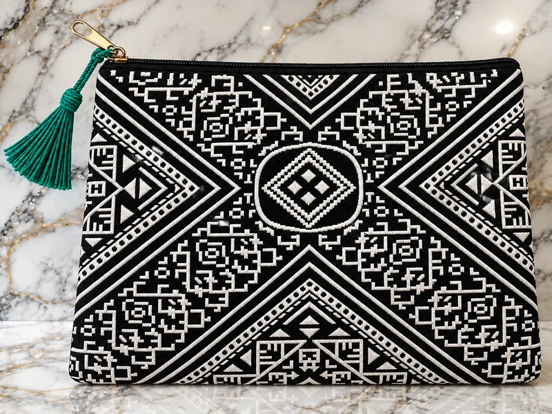 Pochette Brodée GM