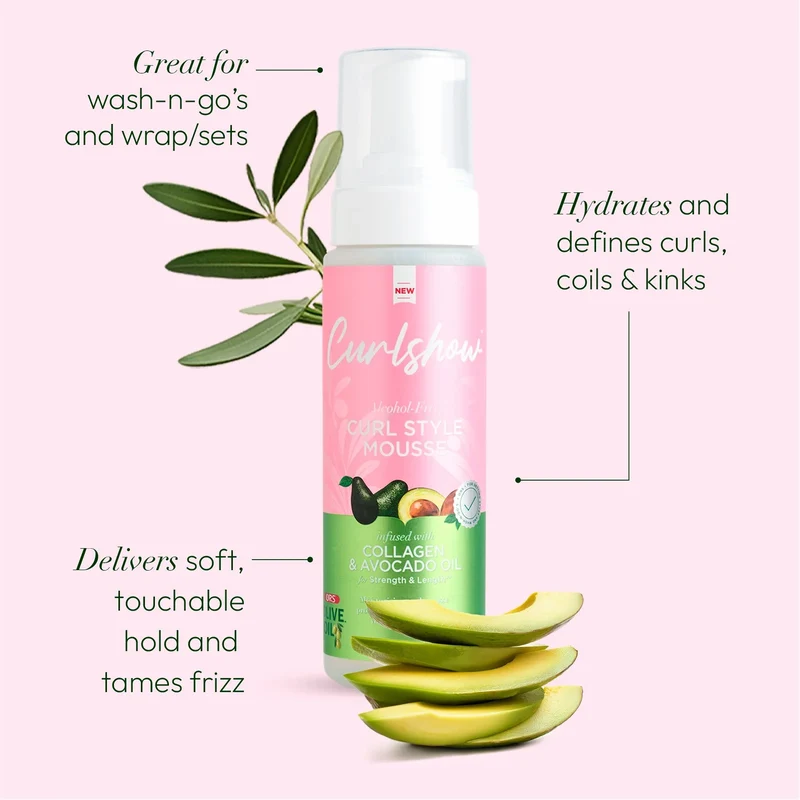 ORS CURLSHOW ≡ CURL STYLE MOUSSE