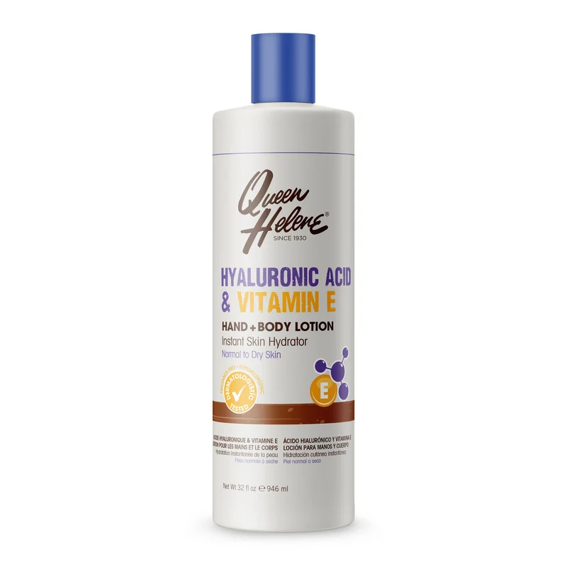 QUEEN HELENE ≡ Lotion Au Acide Hyaluronique & Vitamine E