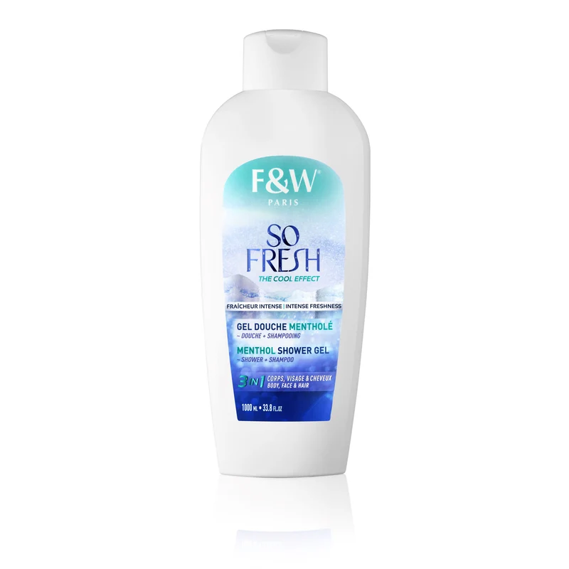 FAIR & WHITE SO FRESH ≡ Gel Douche Exfoliant 3en1 (CORPS, VISAGE & CHEVEUX)
