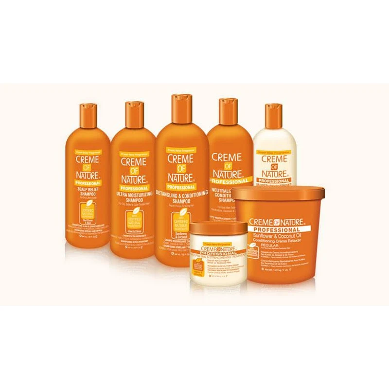 CREME OF NATURE PROFESSIONAL ≡ Shampooing Démêlant & Revitalisant