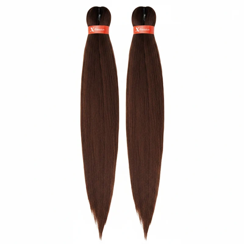 X-PRESSION ≡ Mèches Ultra Braid Pré-étirés