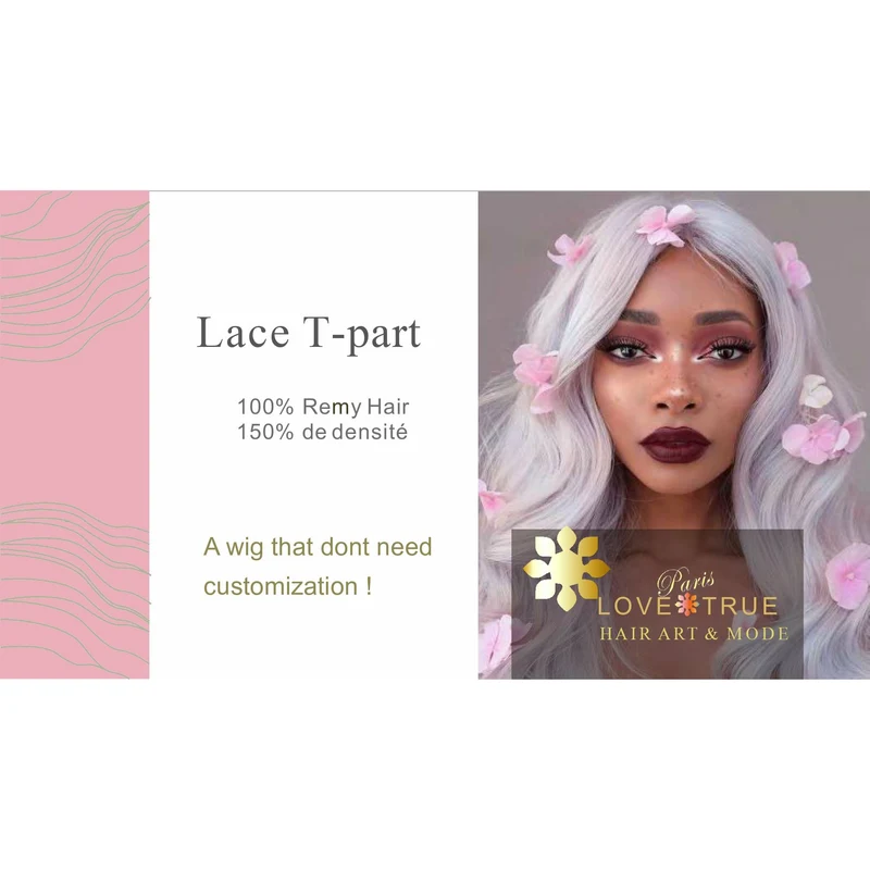 LOVE TRUE PARIS ≡ T-Part Wig Deep