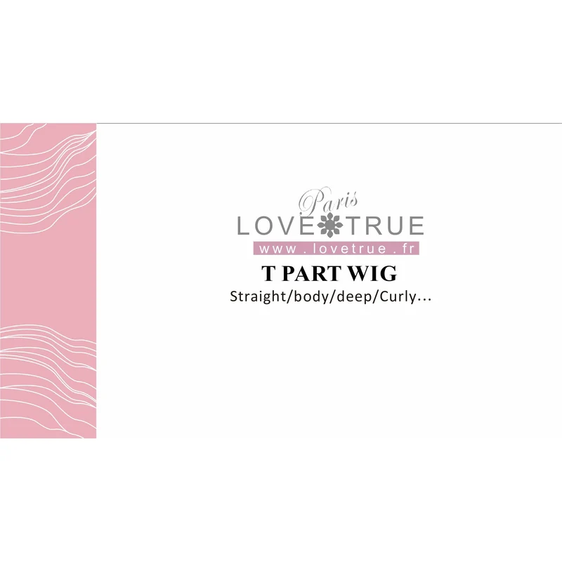 LOVE TRUE PARIS ≡ T-Part Wig Deep