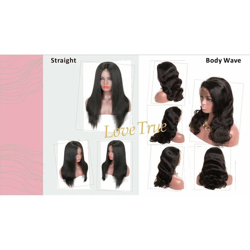 LOVE TRUE PARIS ≡ T-Part Wig Straight