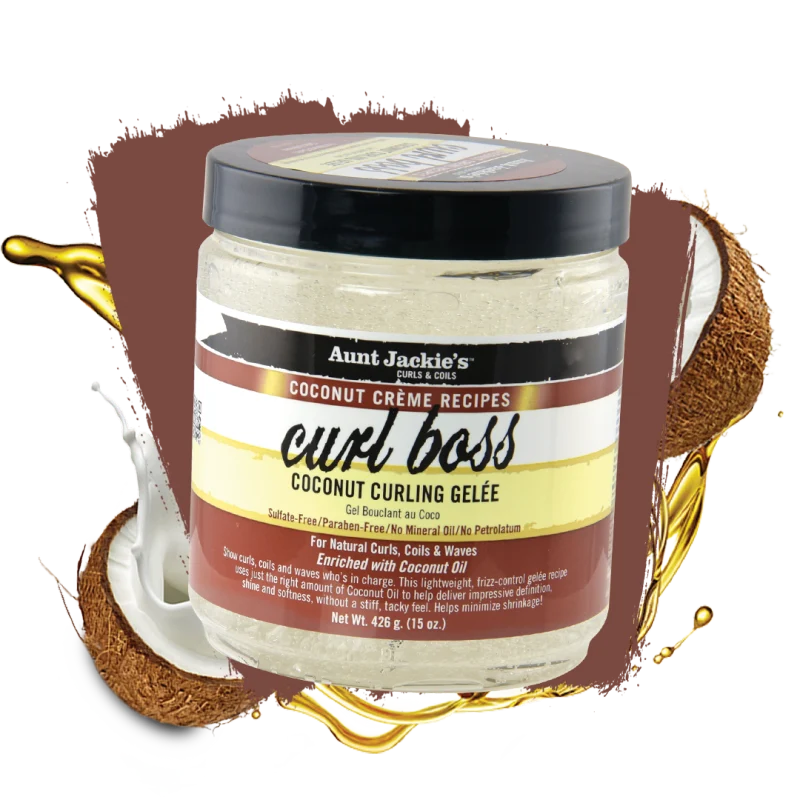 AUNT JACKIE'S COCONUT BUTTER ≡ Gelée Bouclante "Curl Boss"