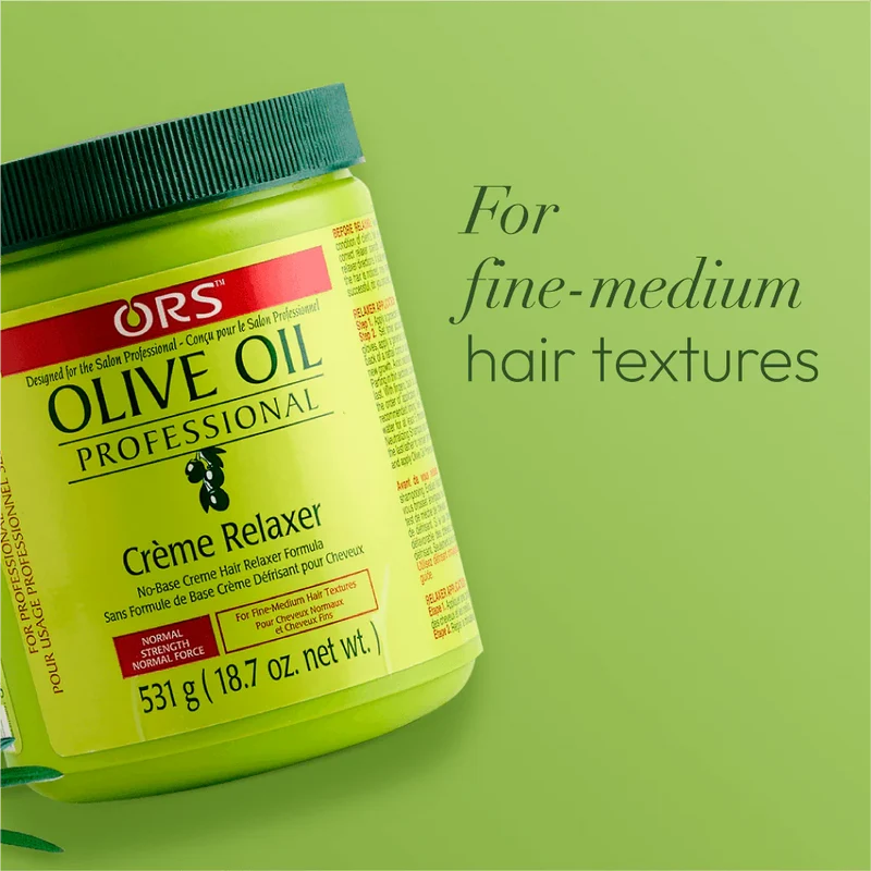 ORS OLIVE OIL ≡ Crème Défrisante Olive Oil Professionnelle "Normal"