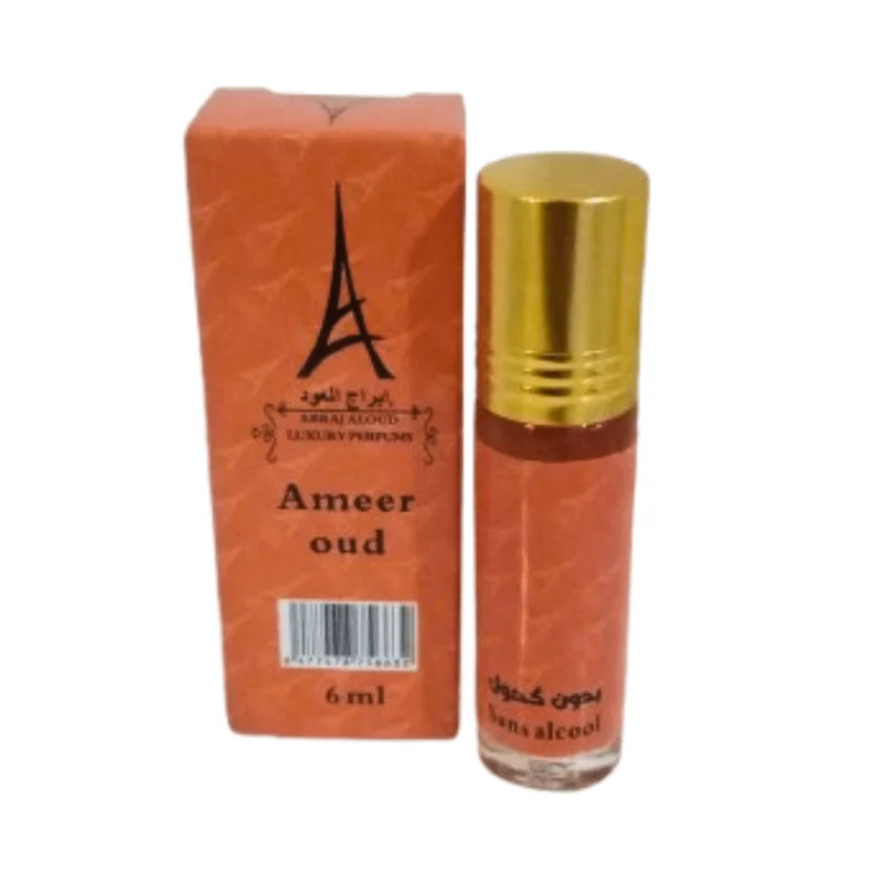 Musc Noir Abraj El Oud – Parfum 6ml Sans Alcool