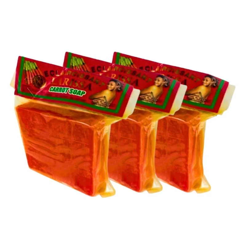 Lot de 3 Savon Carotte Larissa 225g