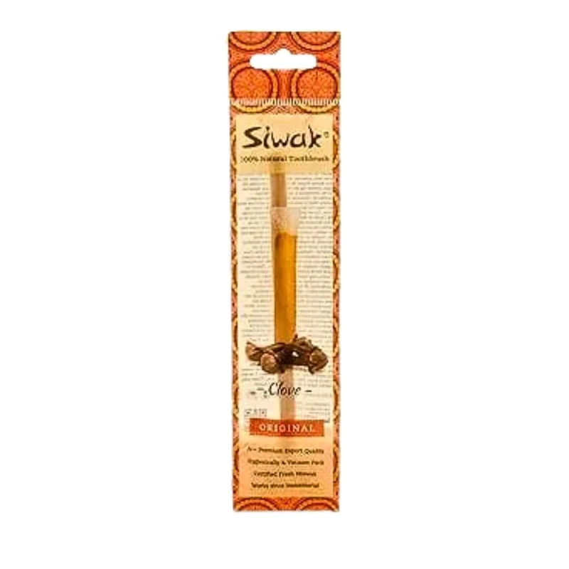 Siwak Clou de Girofle - Brosse à Dents Naturelle et Blanchissante