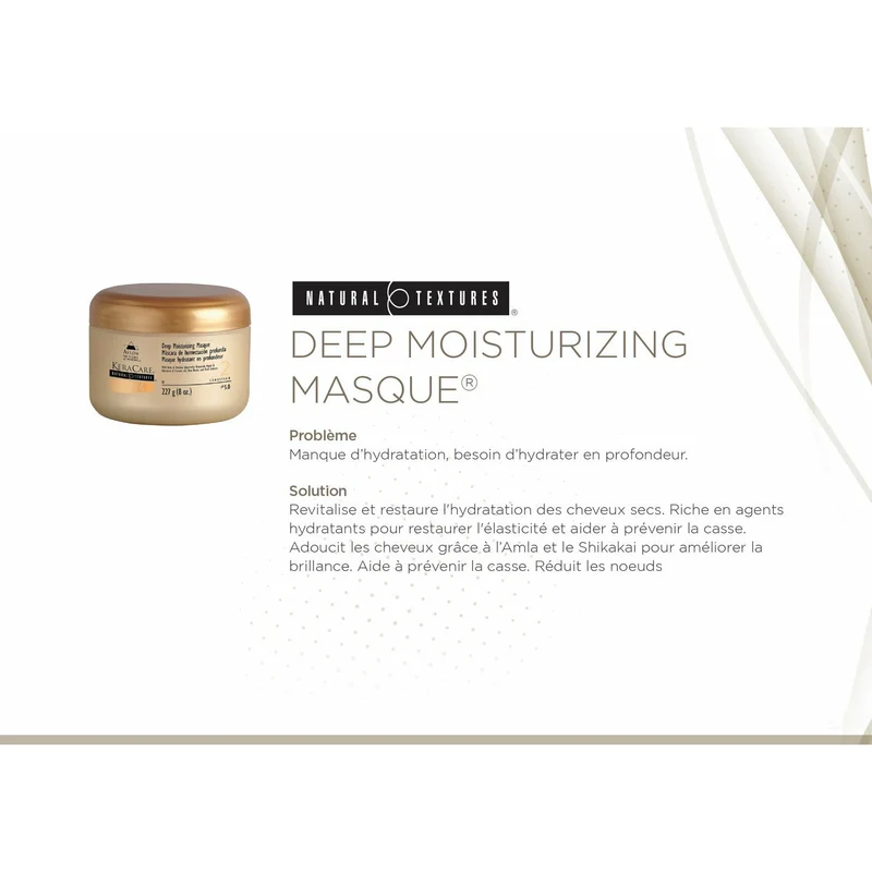 KERACARE NATURAL TEXTURES ≡ Masque Hydratant Profond