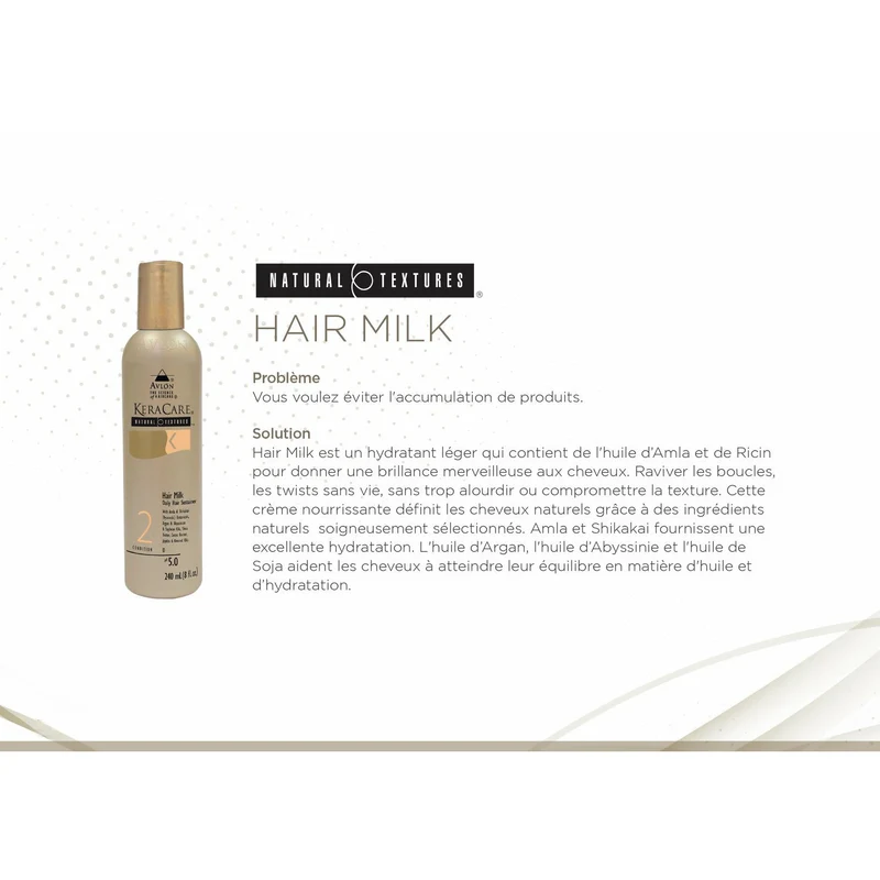 KERACARE NATURAL TEXTURES ≡ Lait Capillaire