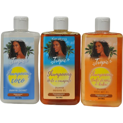 KERALONG TROPIC HAIR ≡ Shampooing Huile De Carapâte