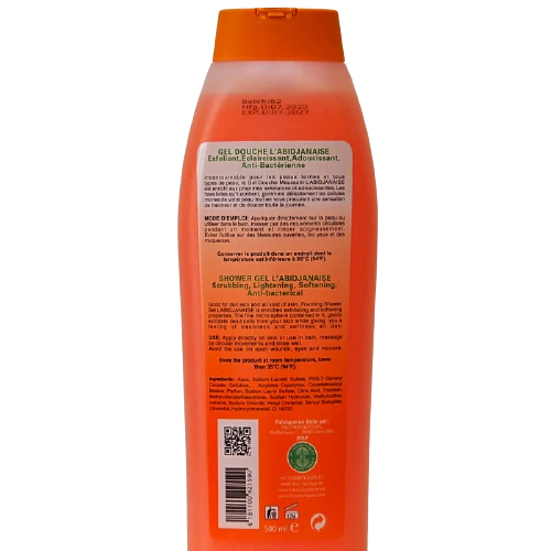 L'ABIDJANAISE ≡ Gel Douche Gommant