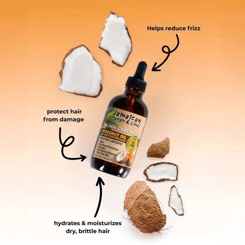 JAMAICAN MANGO & LIME ≡ Black Castor Coconut Oil
