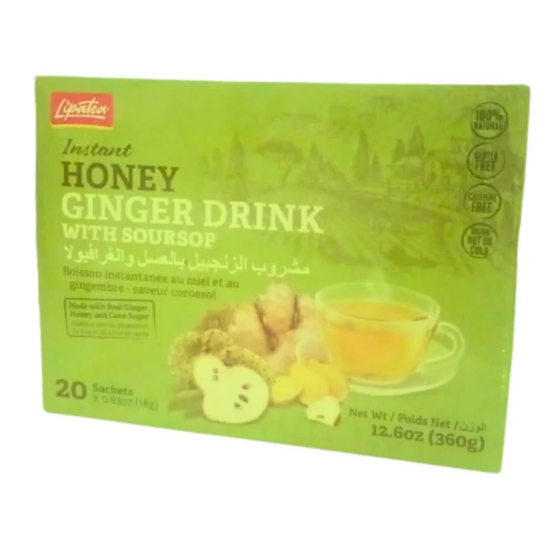 Boisson Gingembre Miel et Corossol 20 Sachets