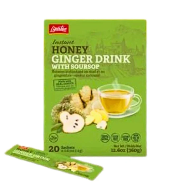 Boisson Gingembre Miel et Corossol 20 Sachets