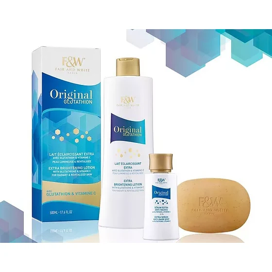 FAIR & WHITE ORIGINAL GLUTATHION ≡ Gel Douche Exfoliant
