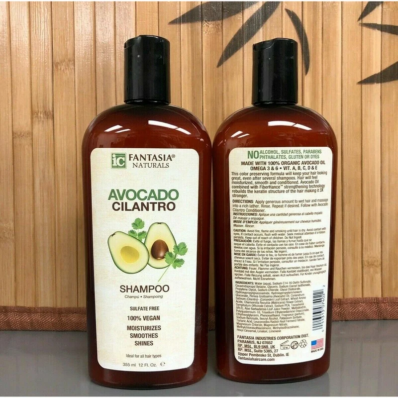 IC FANTASIA NATURALS AVOCADO COLANTRO ≡ Shampooing