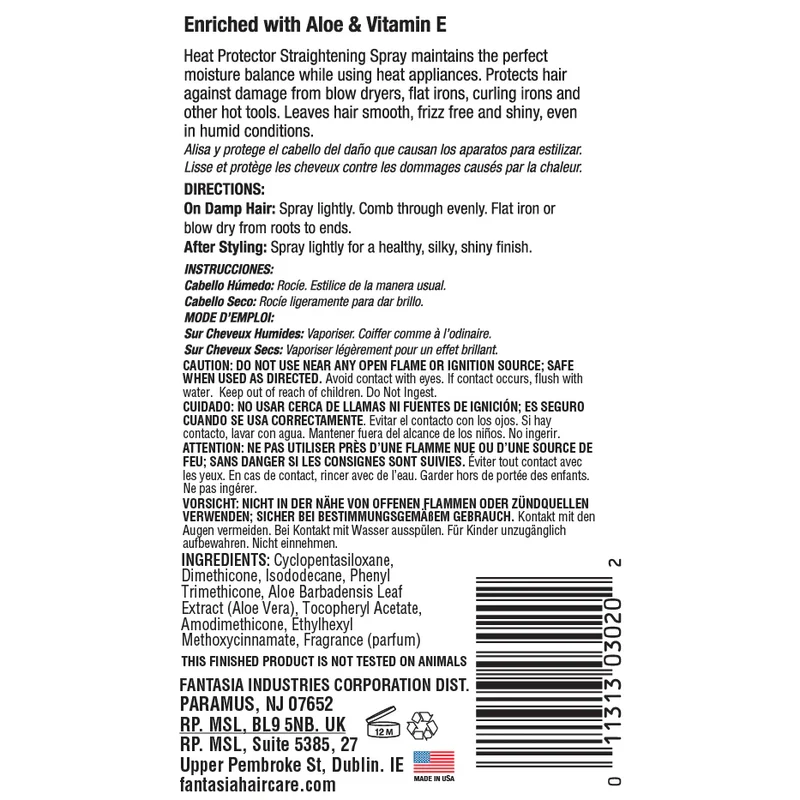 IC FANTASIA ≡ Spray Lissant Et Protecteur De Chaleur