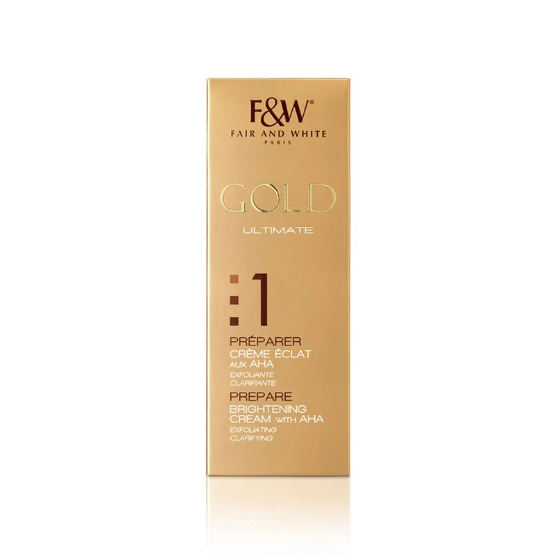 FAIR & WHITE GOLD ≡ Crème Eclat Aux Aha