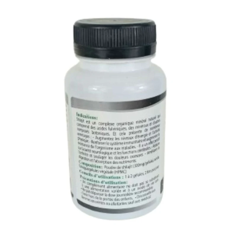 Capsules de Shilajit 60 unités