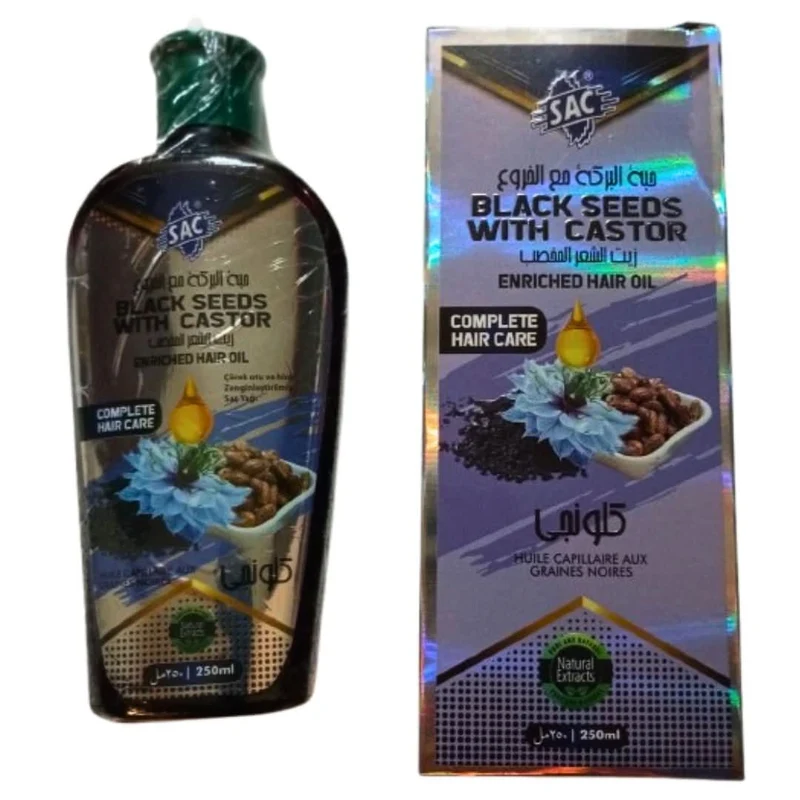 Huile Cheveux Nigelle & Ricin 250ml