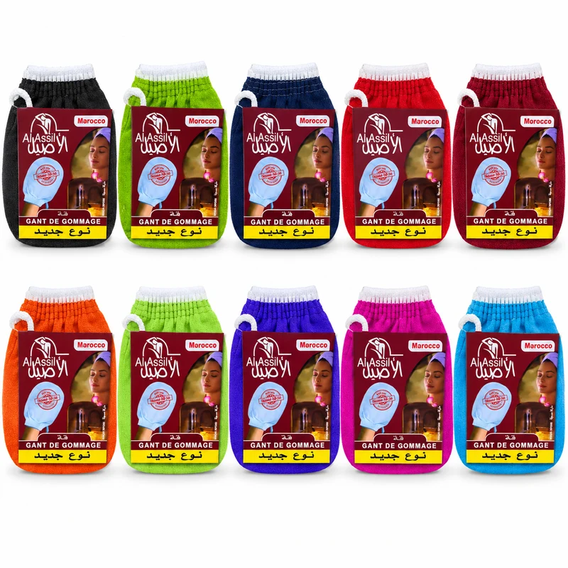Gant Kessa Frotté Kahrqa – Gant de Gommage Hammam Marocain