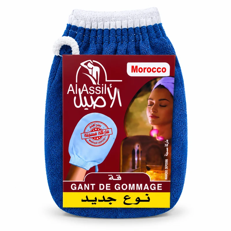 Gant Kessa Frotté Kahrqa – Gant de Gommage Hammam Marocain