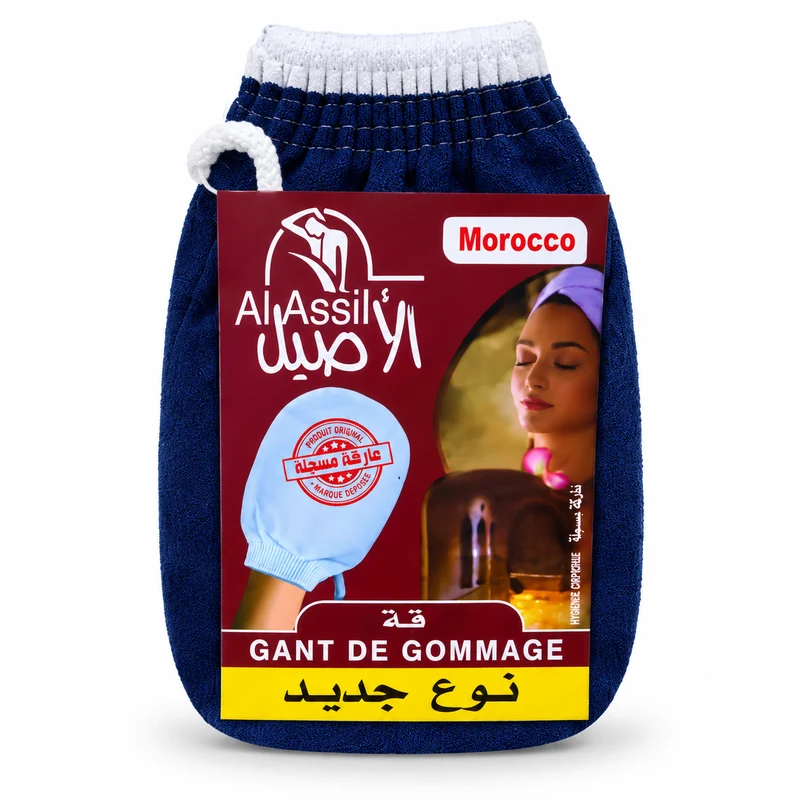 Gant Kessa Frotté Kahrqa – Gant de Gommage Hammam Marocain