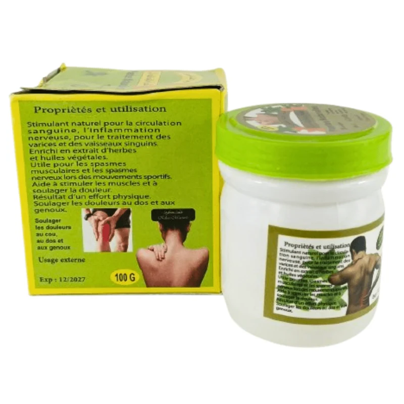 Baume Massage Plantes du Maroc
