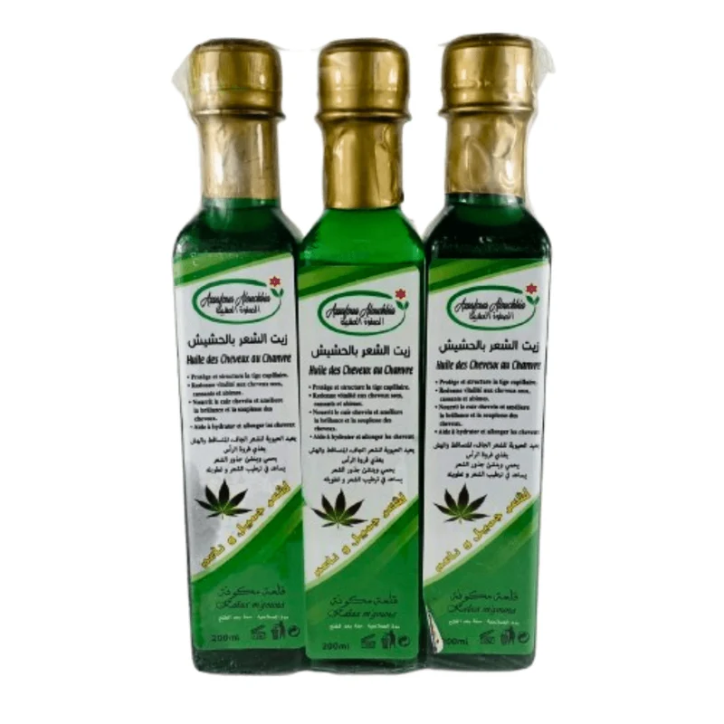 Pack 3 Huiles de Chanvre Capillaires 200ml