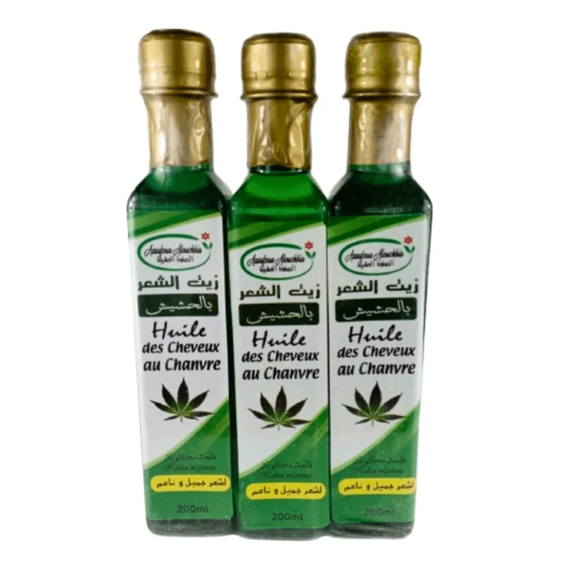 Pack 3 Huiles de Chanvre Capillaires 200ml