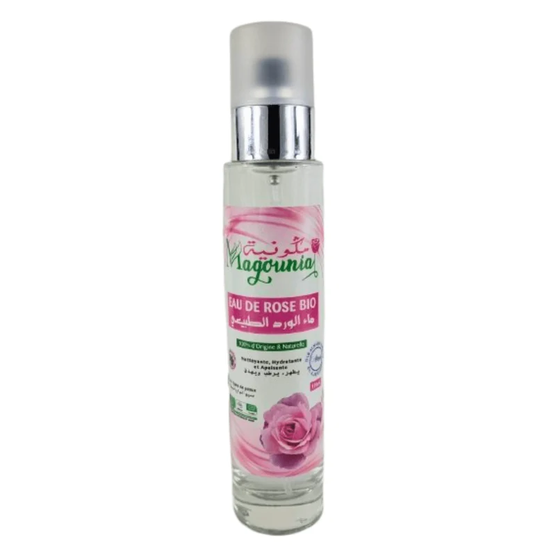 Eau de Rose Bio Maroc 100ml - 100% Naturelle