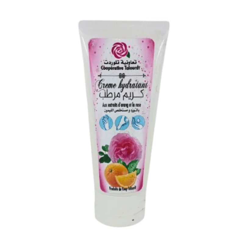 Crème à la Rose et à l'Orange du Maroc 50g