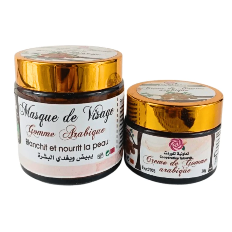 Pack Gomme Arabique – Masque & Crème